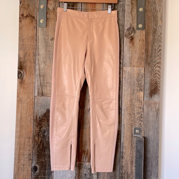Philosophy high waisted leather pant - Picture 1 of 8
